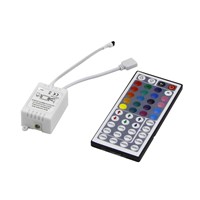 Led Controller 44 Keys LED IR RGB Controler LED Lights Controller IR Remote Dimmer DC12V 6A For RGB Flexible SMD 3528 5050 STRIP