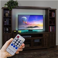 OSIDEN DC5V-24V 6A Wireless LED Dimmer IR Controller 14Key Remote Brightness Adjustable for Single Color 5050 LED Strip Light