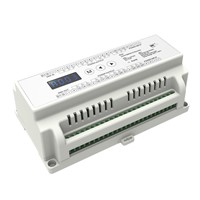 Promotion!!! 24 Channel CVDMX512 Decoder;DC5-24V input;3A*24CH output with display for setting dmx address