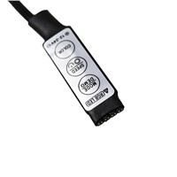 1pcs DC12V 24V RGB Led Controller Mini 3 keys with Female DC Connector to Control RGB 4pin LED Strip Light SMD5050 3528