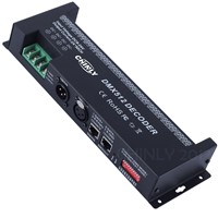 30 channel DMX 512 RGB LED strip controller dmx decoder dimmer driver DC9V-24V 2A/CH