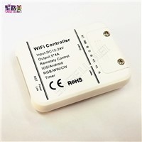 16Million colors Wifi 5channels RGBW/WW/CW led controller smartphone control music and timer mode magic home wifi led controller