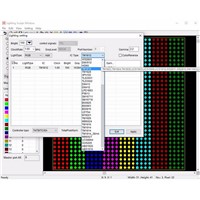 led controller,full color programmable,work online or offline,drive 170000 pixels,strip controller,controlled by PC or SD card