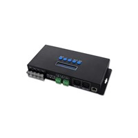 16 Channels Artnet To SPI /DMX  WS2811 WS2812B SK6812 2801 8806 Led Pixel Controller 340pixels*16CH DC5V-24V control BC-216