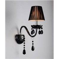 Modern crystal chandelier light fixtures ceiling lustre para quarto Black Led Crystal Chandelier For Living room Bedroom Kitchen