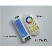2.4G 4 Zone RGB+CCT Long plastic shellpress Wireless Remote Dimmimg CT/RGB/RGBW LED Remote Controller for 5050 3528 LED Strip