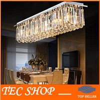 Best Price Modern Crystal Chandelier Light Rectangular LED Crystal Light Living Room Ceiling Chandelier Lighting Fixtures Bar