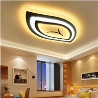 Tree leaf acrylic modern LED chandelier for living room bedroom led modern lighting RC dimmable