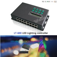LT-600 LED Lighting Control System level online/offline/Wifi/DMX/SPI SD card Driving ICs WS2811 LPD6803 LTECH led controller