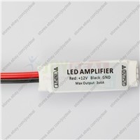 DC12V 12A 144W 3 Channel Smallest mini Inline RGB LED Amplifier Controller for RGB LED Strip Light