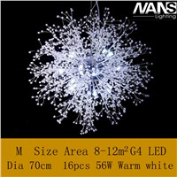 NANS Light Chandelier Modern crystal Large chandeliers Luxury Modern Chandelier Lighting fashion Luxury transparent K9 Crysta