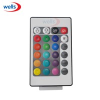1pcs RGB / RGBW wifi Controller with 24key remote IOS/Android Mobile Phone wireless for 5050 RGB / RGBW LED Strip