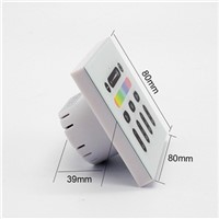 Wall Mounted 2.4Ghz Wireless RF Remote Control 4-Zone Touch Screen RGB RGBW Led Controller for Mi Light Led Bulb Led Strip Light