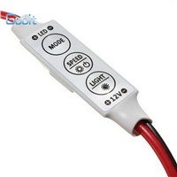 LED Controller Dimmer For 3528 5050 single Color Car LED Strip DC12V
