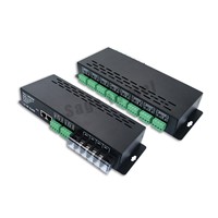 LT-408-5A;DALI to PWM CV Dimming Driver Controller;DC12-24V DALI signal input;5A*8CH+0-10V*8CH output drive led lights tape