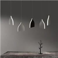 NEW Modern simple fashion chandelier restaurant lighting meal LED chandelier living room lighting modern minimalist creative