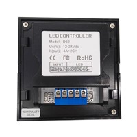 LTECH D62 Color Temperature Knob Panel CCT LED Controller DC12V 24V Input 4A x 2CH 8A Output for Dual White LED Strip