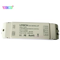 ltech 2.4G Wireless DX1/DX2/DX3/DX4 dimming CT RGBW touch panel wall mounted LED dimmer control DMX512 LED strip,AC110V-240V