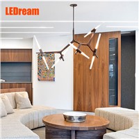 Roll Hill Agnes Chandelier Modern Chandelier 14 Head Chandelier Light Lighting Design by Lindsey Adams Adelman