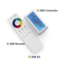 2.4G 3 Zone Touch Remote led dimmer Receiver Single Color/Color Temperature/RGB/RGBW LED strip controller DC12V-24V