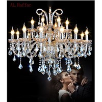 New cognic luxury Modern K9 crystal chandelier Lustres de Cristais ceiling living room pedant ceiling lamp home light fixtures