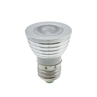 5W E27 Multi Color Change RGB LED Light Bulb Lamp with Remote Control Ultra Bright Environment-friendly No UV IR radiation.