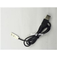 5V 1M Black USB cable RGB strip mini controller 3 Key dimmer  for 5V RGB LED Strip Light, good quality