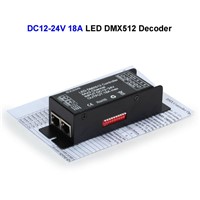 15pcs DC24V 18A LED DMX512 Controller Decoder DMX For SMD 3528 5050 5730 RGB LED Strip Rigid Module
