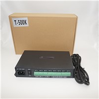 T500K led controller Computer online TTL signal RGB Full color WS2801 WS2811 6812 8806 APA102 led pixel module controller 8ports