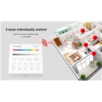 Milight B3 4-Zone RGB/RGBW and brightness dimming Smart Panel Remote Controller control for led strip light ribbon lamp or bulb
