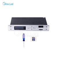 YM-LM501  WS2812 LED on-line controller ws2812B/ws2811 SD card  Ethernet connection LED controller  4 output ports AC220V