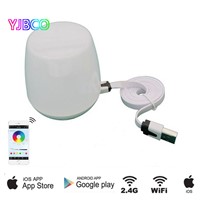 DC5V milight iBox1 Hub RF Remote wifi ler with RGB light 2.4G Wireless control for milight led bulbs support iOS Android APP