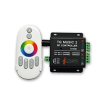 12-24V Wireless Touch Remote Control LED Music Sound Control RGB led Controller Dimmer for RGB LED Strips