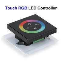 3pcs 12V 12A LED RGB Touch Panel Controller Wall Mount For SMD 5050 5730 LED Strip Rigid Wall Washer