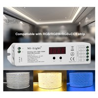 DC12V 24V 15A 2.4G wireless control Mi.Light LS1 4 in 1 Smart LED Controller for Single Color,DIMMING, CCT, RGB RGBW LED Strip
