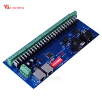 27CH Easy DMX512 Decoder,27 Channel DMX Controller,LED Drive ,Have(XLR&amp;amp;amp;RJ45),9 Groups RGB Output,For LED Strip Module