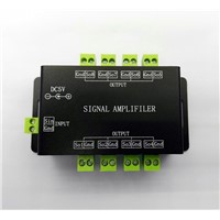 DC5V-24V Signal Amplifier via SPI output signal Symphony 8 control group Amplifier for music controller ws2811 5050 led strip