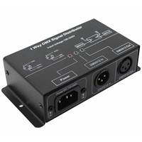 Leynew DMX121 DMX amplifier/Splitter/DMX signal repeater/1 output ports DMX signal distributor 1Channel DMX output AC 100-240V
