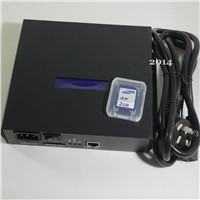 T100K 8 ports*512pixels,4096pixels online Led Pixel DMX Controller Program by PC For WS2812 WS2811 1809 6803 WS2801 Pixels Strip