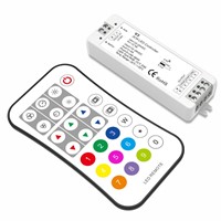 Led RGB Strip Controller V3 CV Receiver 4A * 3CH 12-24V; R9 27 Key RF Wireless Mini Remote for 5050 3528 RGB LED Strips Dimmer