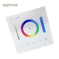 New Mi light Smart Panel Led Controller RGB RGBW RGB+CCT LED Touch Switch Panel Led Dimmer for Led Strip P3