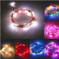 2M 20LED Copper Wire Xmas Wedding String Fairy Light Lamp Battery Operated100% Brand new and high quality