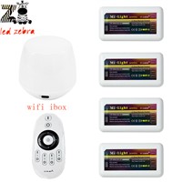 mi.light 2.4g cw ww led brightness adjust dimmer controller receiver with wifi ibox controlled by app and ct remote controller