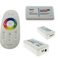 3Channels 2.4G LED RGB Controller 18A Touch Screen Remote Control for RGB LED Strip  DC12-24V