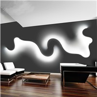 Acrylic Modern Led Chandelier Lights For Living Room Bedroom Square Indoor Ceiling Chandelier Lamp Fixtures