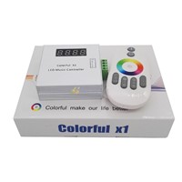 Colorful X1 Led Music Controller DC12V 18A For Magic Dream full color RGB Led Strip Light wireless touch control