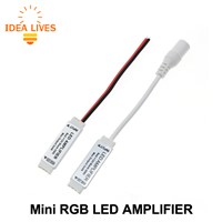 RGB LED Strip Amplifer DC12V 3*4A Mini LED Amplifier for RGB LED Strip Power Repeater Console Controller.
