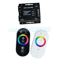 RF Wireless Touch Panel LED dimmer RGB Remote Controller DC12V 216W RF Touch RGB led controller  for 3528 led strip