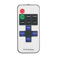 Mini RF Wireless Remote Led Dimmer Controller For Single Color Light Strip LED Controler