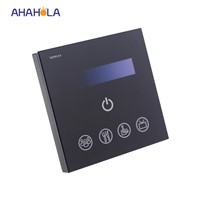 touch panel 110v/220v triac led wifi controller dimmer for single color led strip ios android system used brightness adjustable